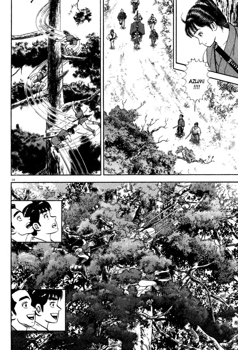 Azumi Chapter 215 page 14 - Chapter 215: Threat