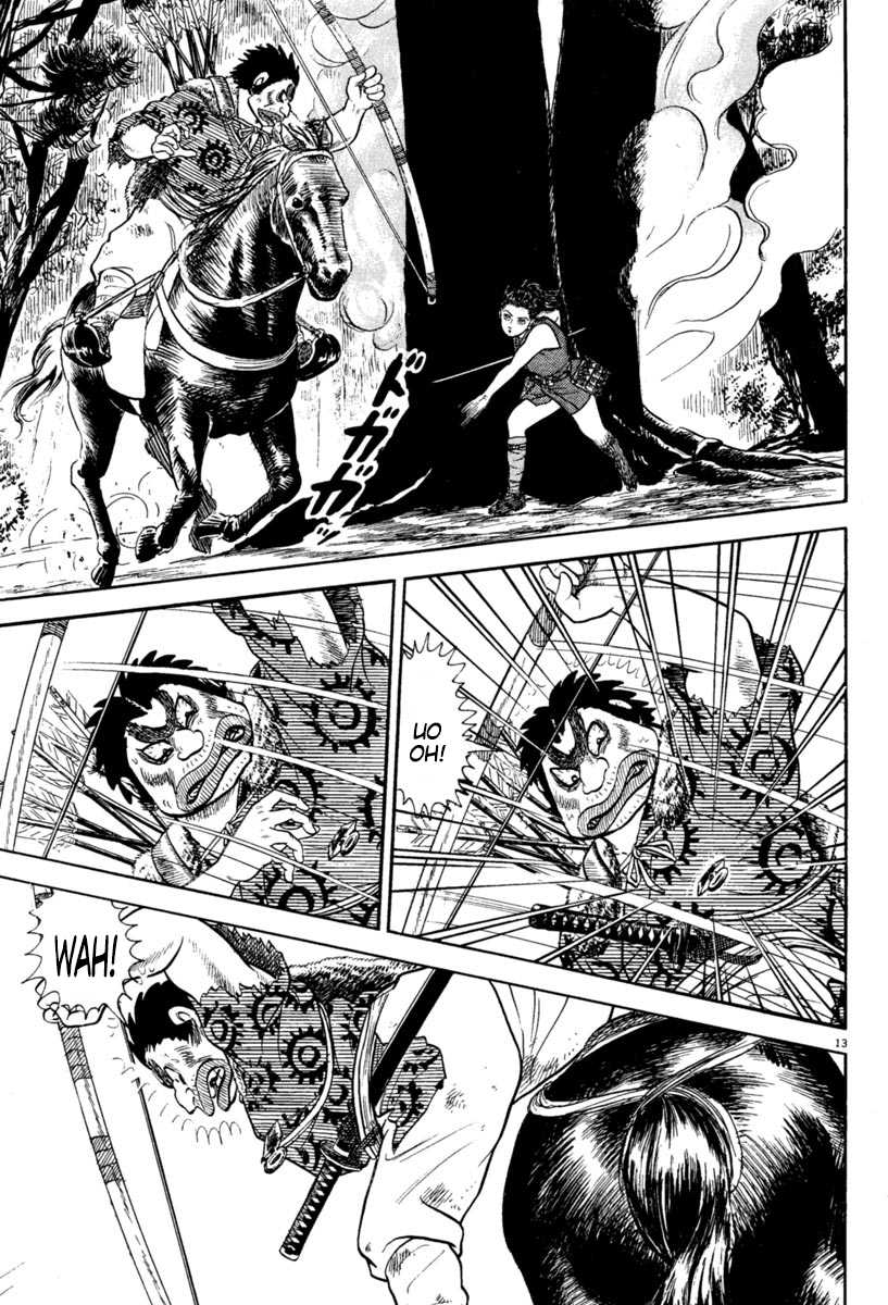 Azumi Chapter 218 page 13 - Chapter 218: The First Bloody Battle
