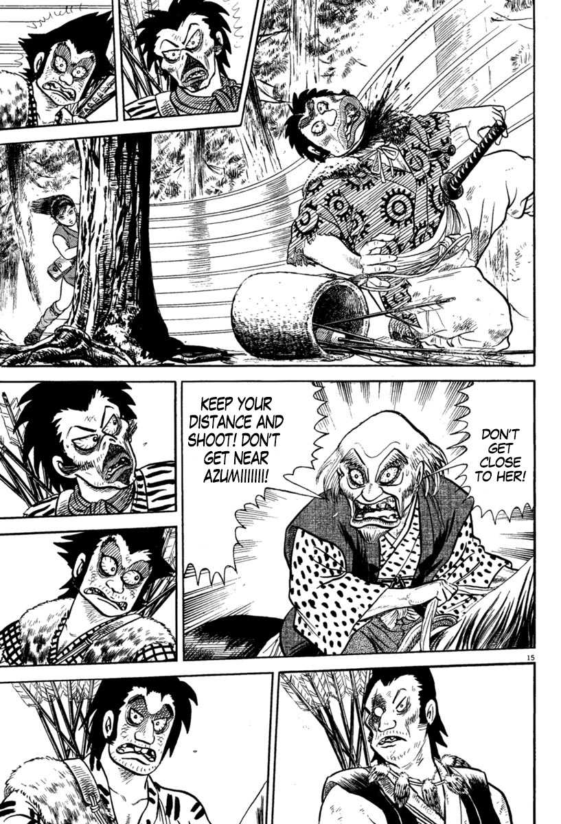 Azumi Chapter 218 page 15 - Chapter 218: The First Bloody Battle