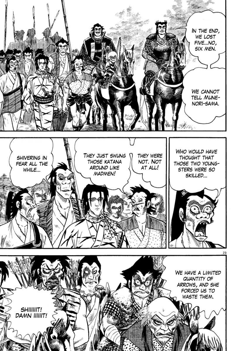 Azumi Chapter 218 page 23 - Chapter 218: The First Bloody Battle