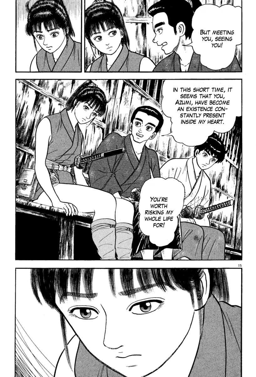 Azumi Chapter 219 page 15 - Chapter 219: Unrest
