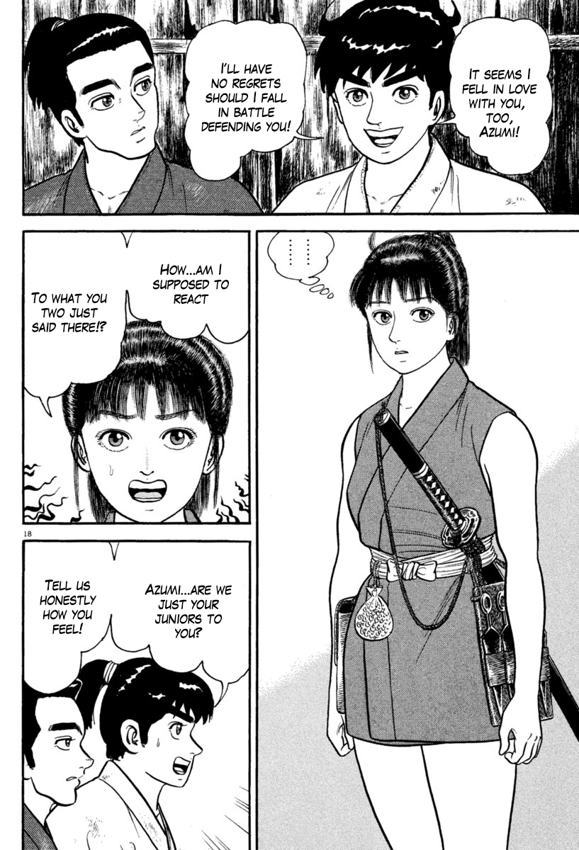 Azumi Chapter 219 page 18 - Chapter 219: Unrest