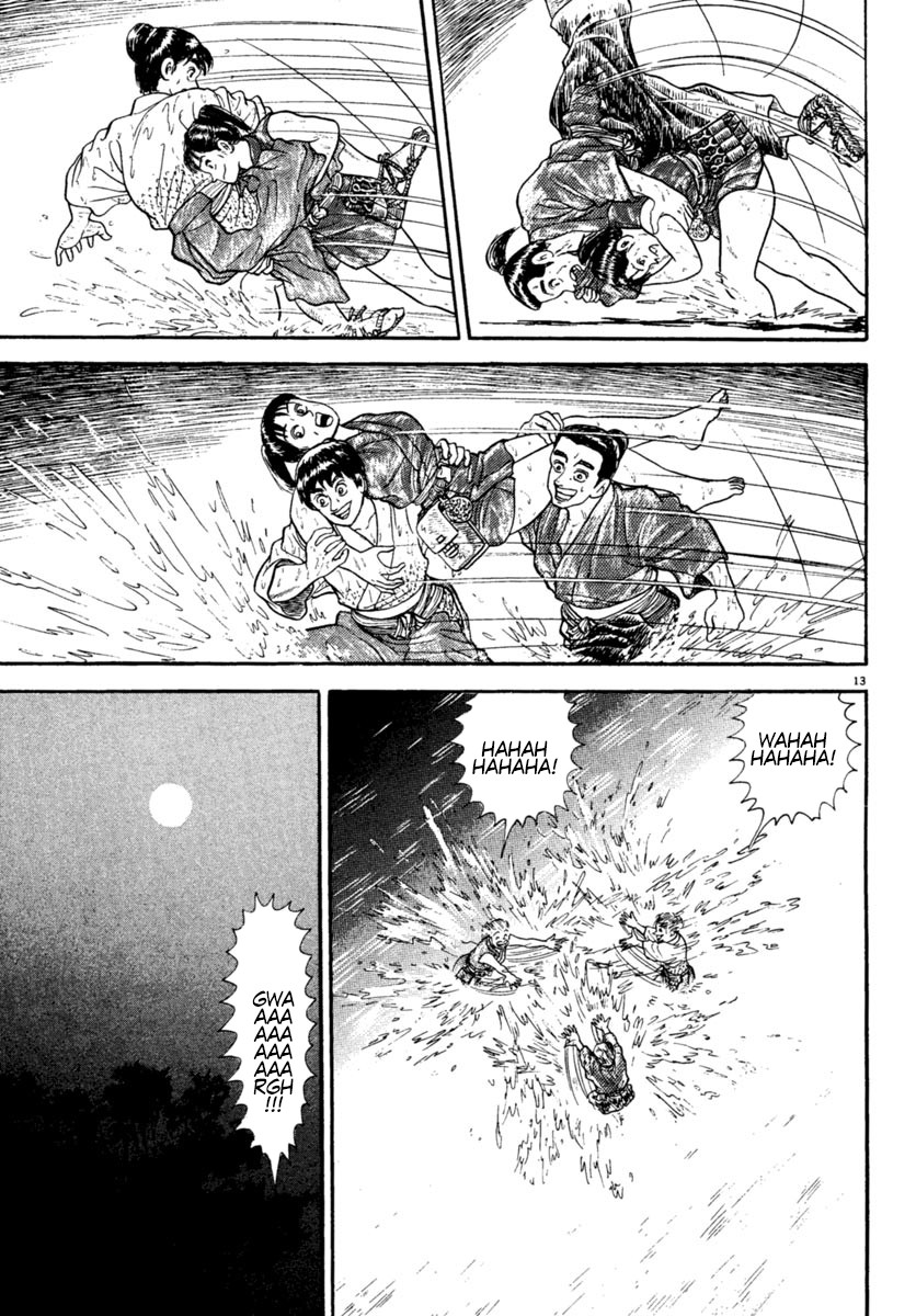 Azumi Chapter 222 page 13 - Chapter 222: Blades of Conspiracy