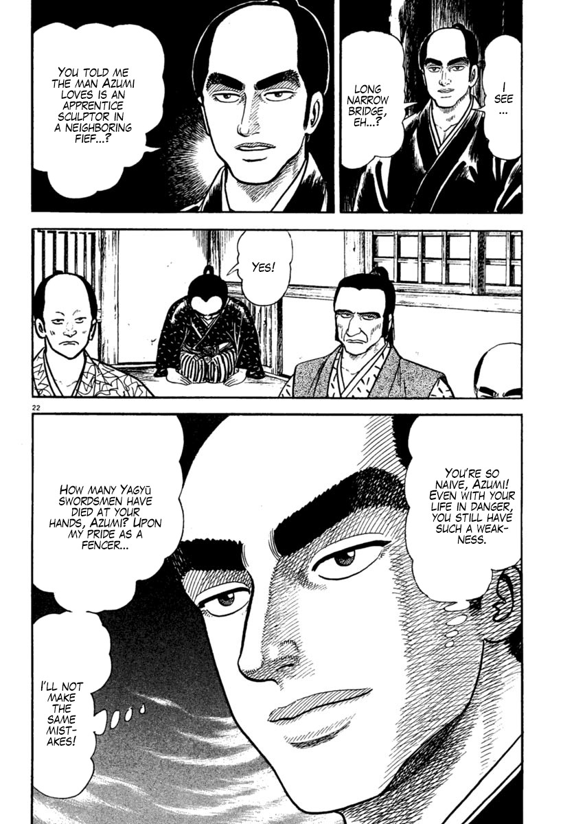Azumi Chapter 222 page 22 - Chapter 222: Blades of Conspiracy