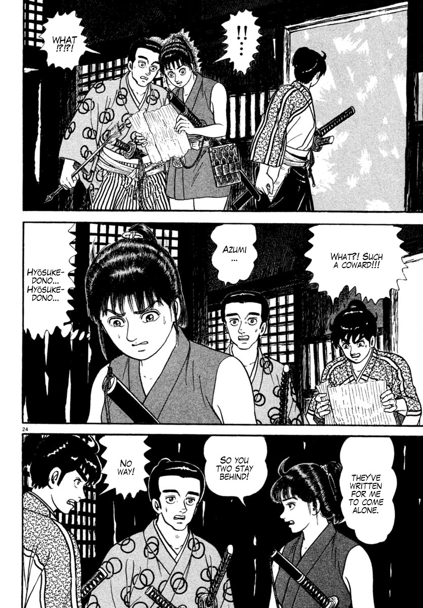 Azumi Chapter 222 page 24 - Chapter 222: Blades of Conspiracy