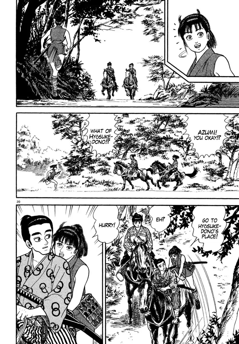 Azumi Chapter 223 page 20 - Chapter 223: The Yagyu Advance