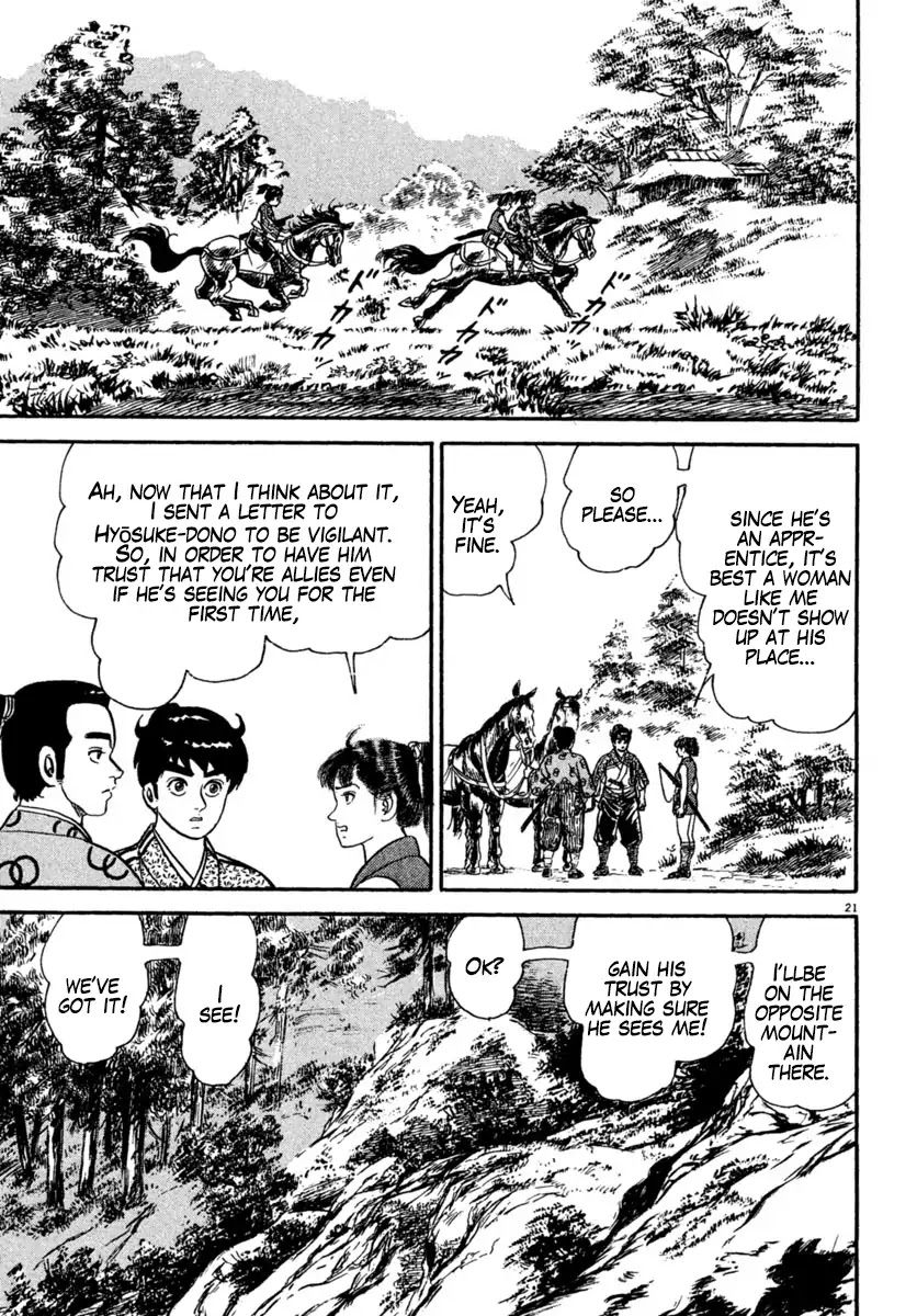 Azumi Chapter 223 page 21 - Chapter 223: The Yagyu Advance