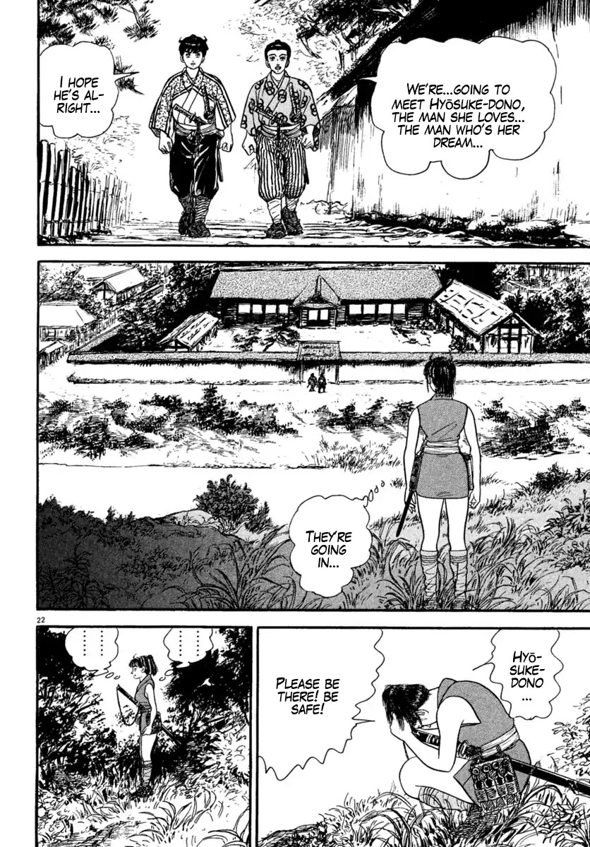 Azumi Chapter 223 page 22 - Chapter 223: The Yagyu Advance