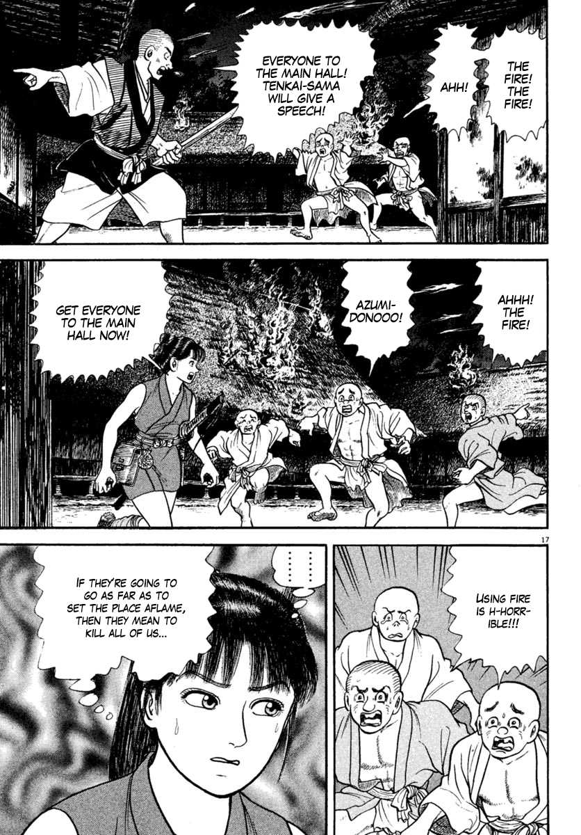 Azumi Chapter 224 page 17 - Chapter 224: Dance of Fire