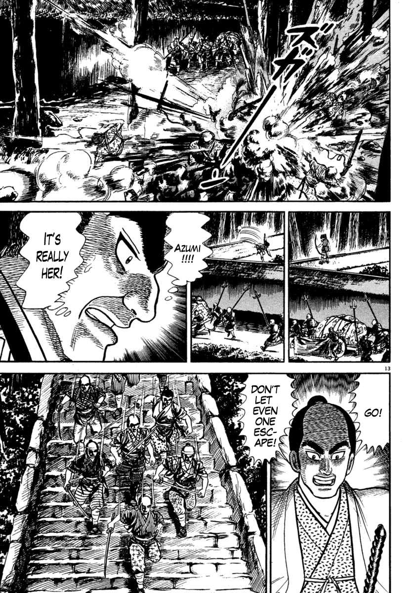 Azumi Chapter 225 page 12 - Chapter 225: A Close Siege