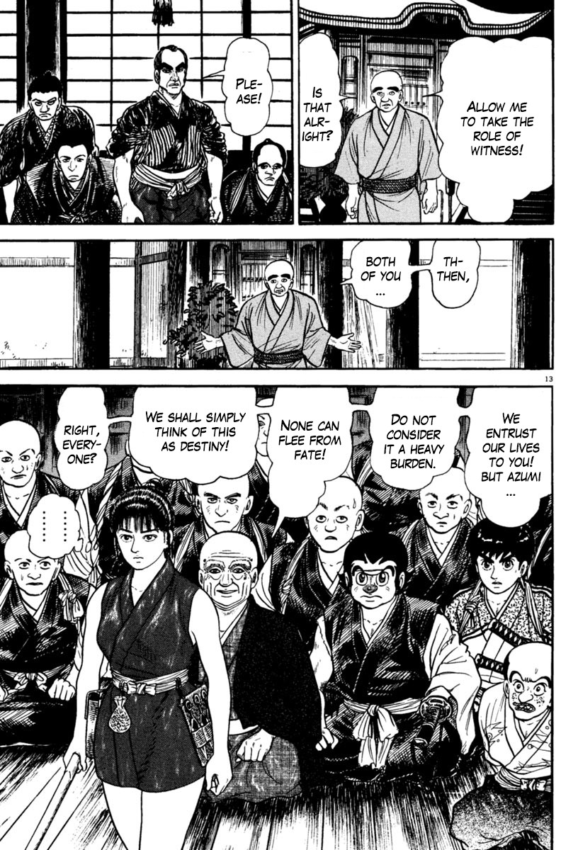 Azumi Chapter 231 page 14 - Chapter 231: Tenacity