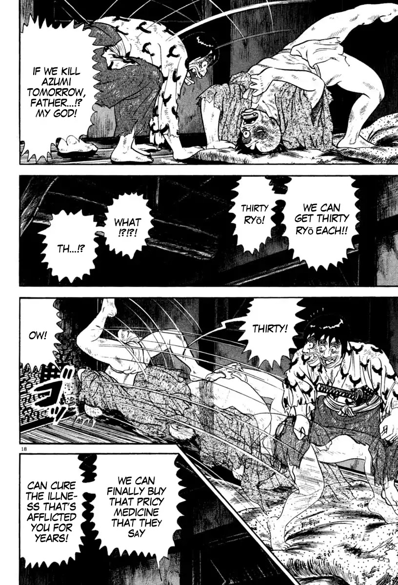 Azumi Chapter 234 page 18 - Chapter 234: A Difficult Situation