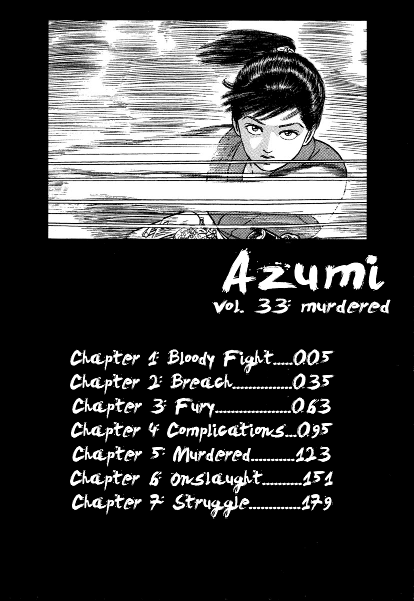 Azumi Chapter 235 page 3 - Chapter 235: Bloody Fight