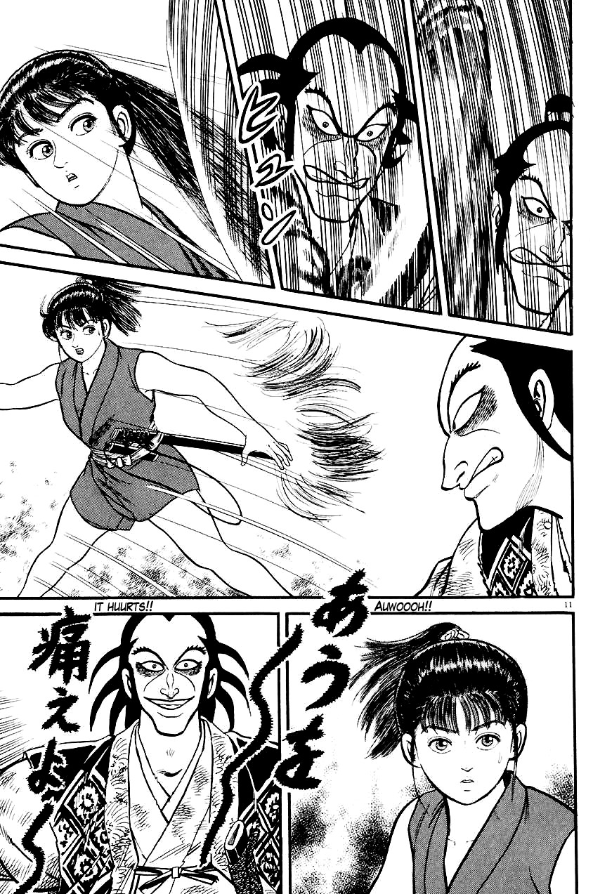 Azumi Chapter 24 page 11 - Chapter 24: Showdown with the Three Brothers