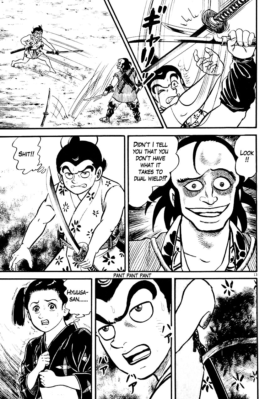 Azumi Chapter 24 page 13 - Chapter 24: Showdown with the Three Brothers