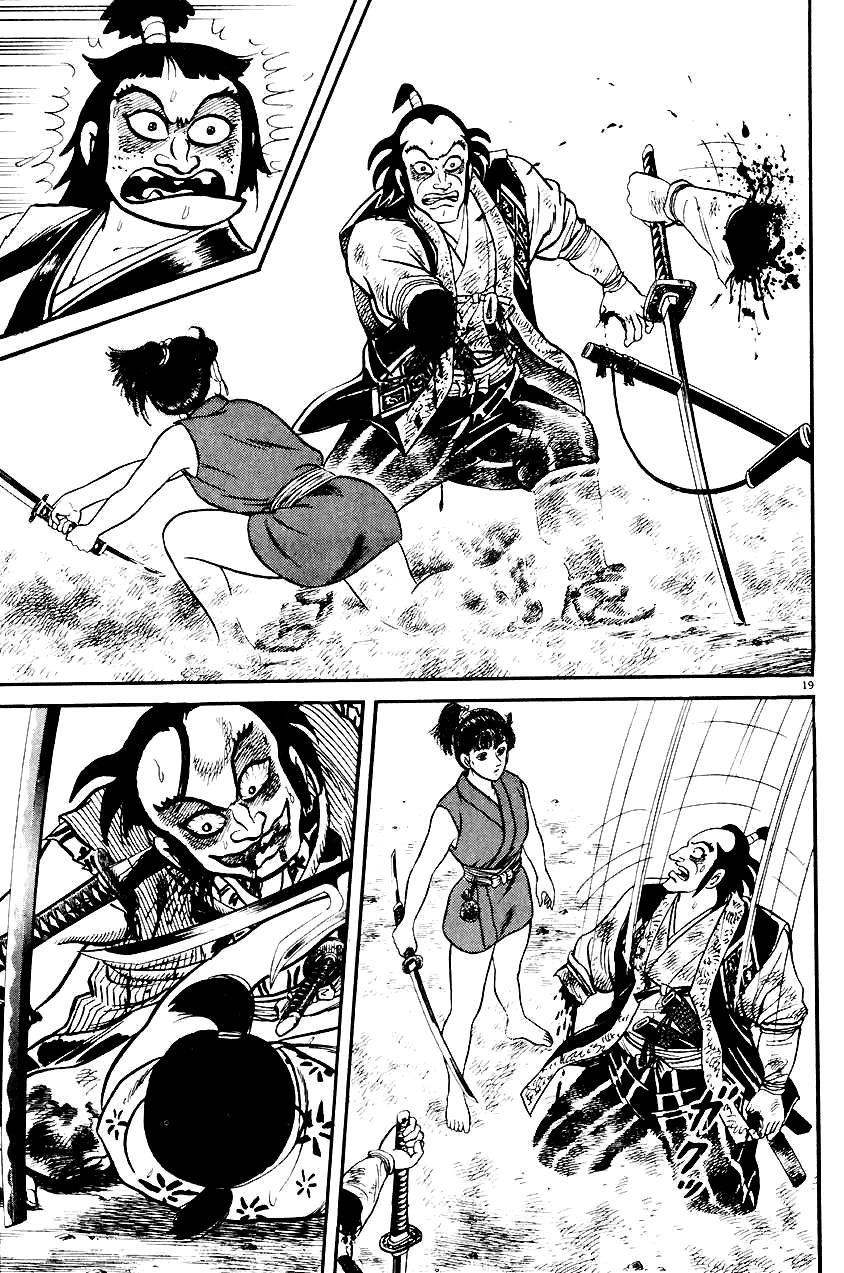 Azumi Chapter 24 page 19 - Chapter 24: Showdown with the Three Brothers
