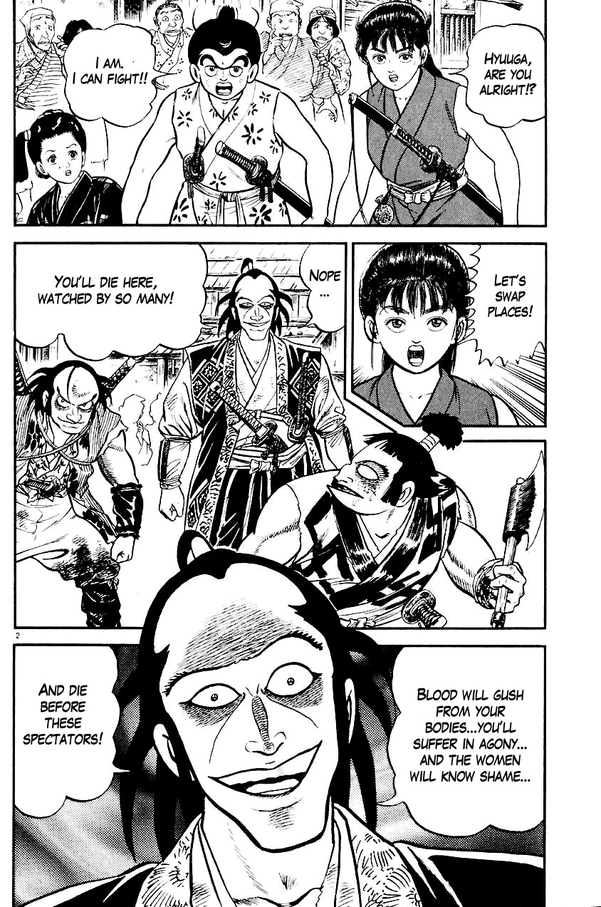 Azumi Chapter 24 page 2 - Chapter 24: Showdown with the Three Brothers