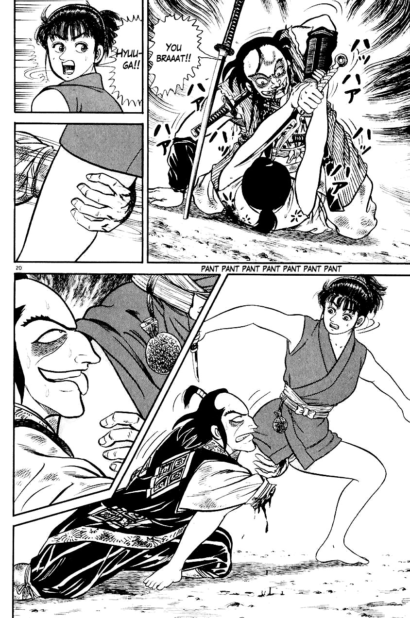 Azumi Chapter 24 page 20 - Chapter 24: Showdown with the Three Brothers