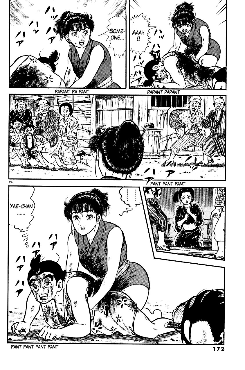 Azumi Chapter 24 page 24 - Chapter 24: Showdown with the Three Brothers
