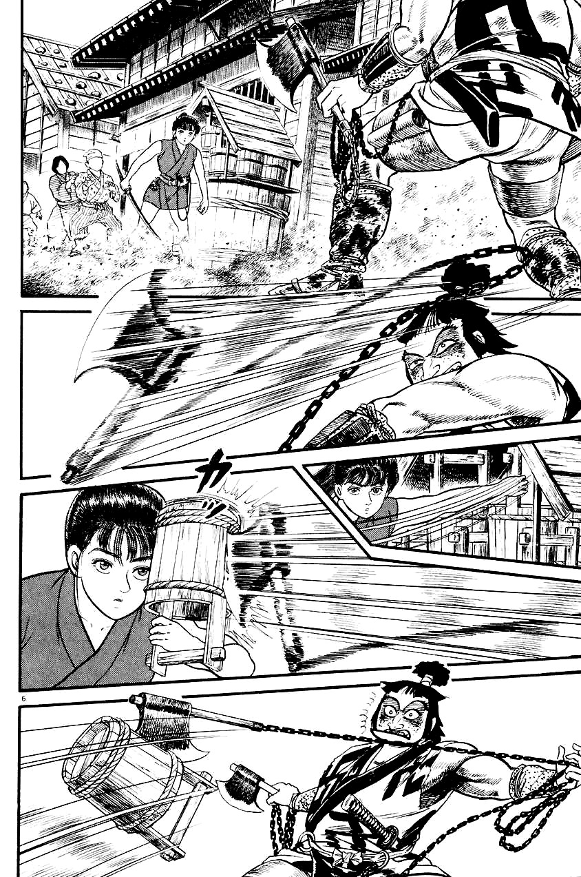 Azumi Chapter 24 page 6 - Chapter 24: Showdown with the Three Brothers