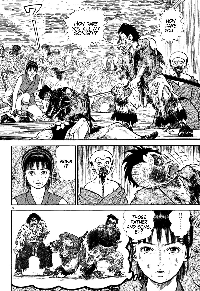 Azumi Chapter 241 page 22 - Chapter 241: Struggle
