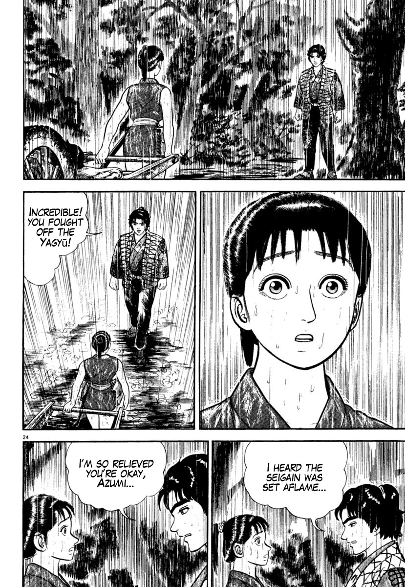 Azumi Chapter 242 page 28 - Chapter 242: The Rain and Scars of Battle