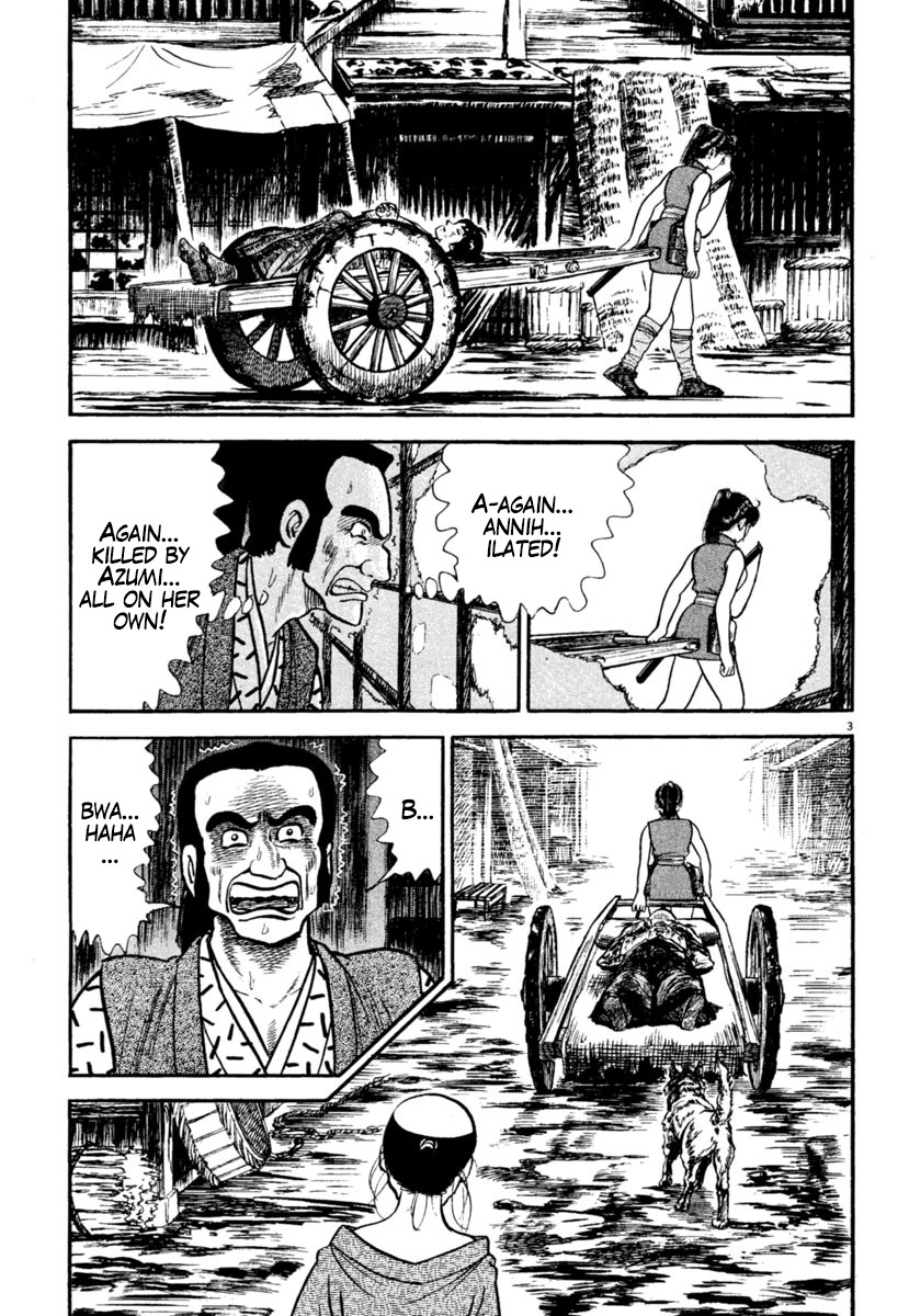 Azumi Chapter 242 page 7 - Chapter 242: The Rain and Scars of Battle