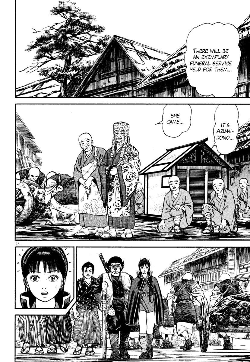 Azumi Chapter 243 page 14 - Chapter 243: Reluctance