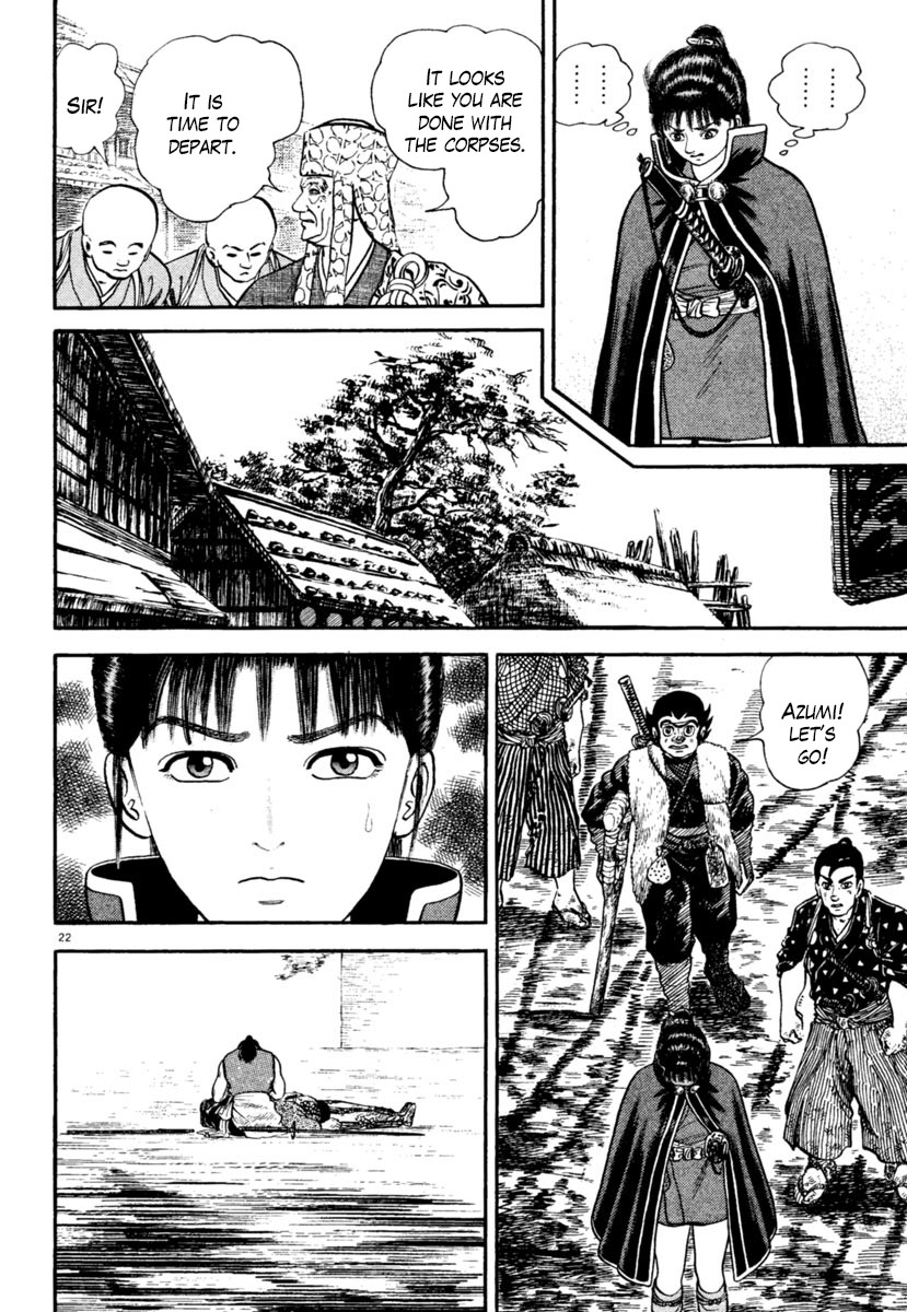 Azumi Chapter 243 page 22 - Chapter 243: Reluctance