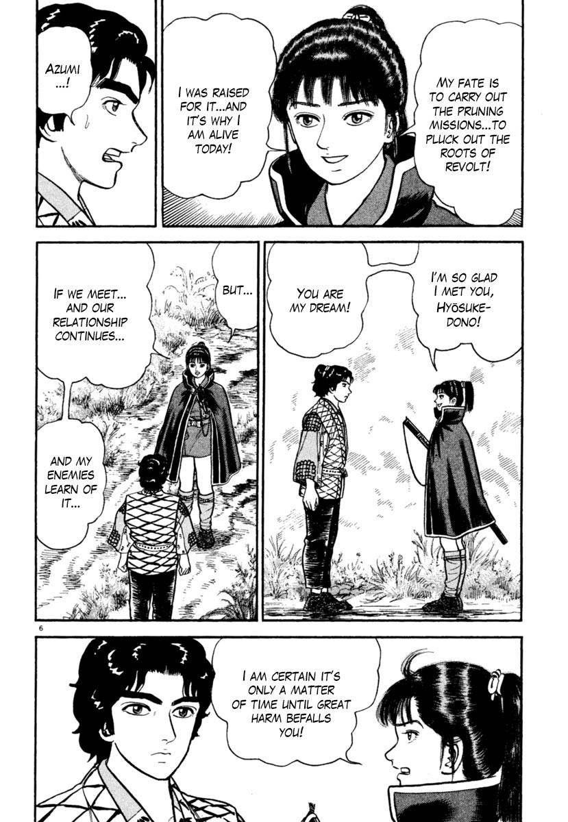 Azumi Chapter 243 page 6 - Chapter 243: Reluctance