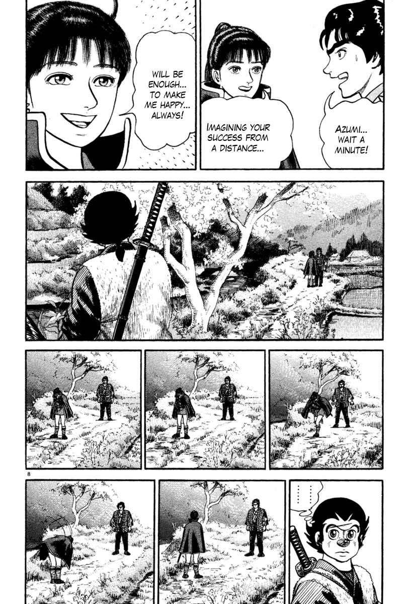 Azumi Chapter 243 page 8 - Chapter 243: Reluctance