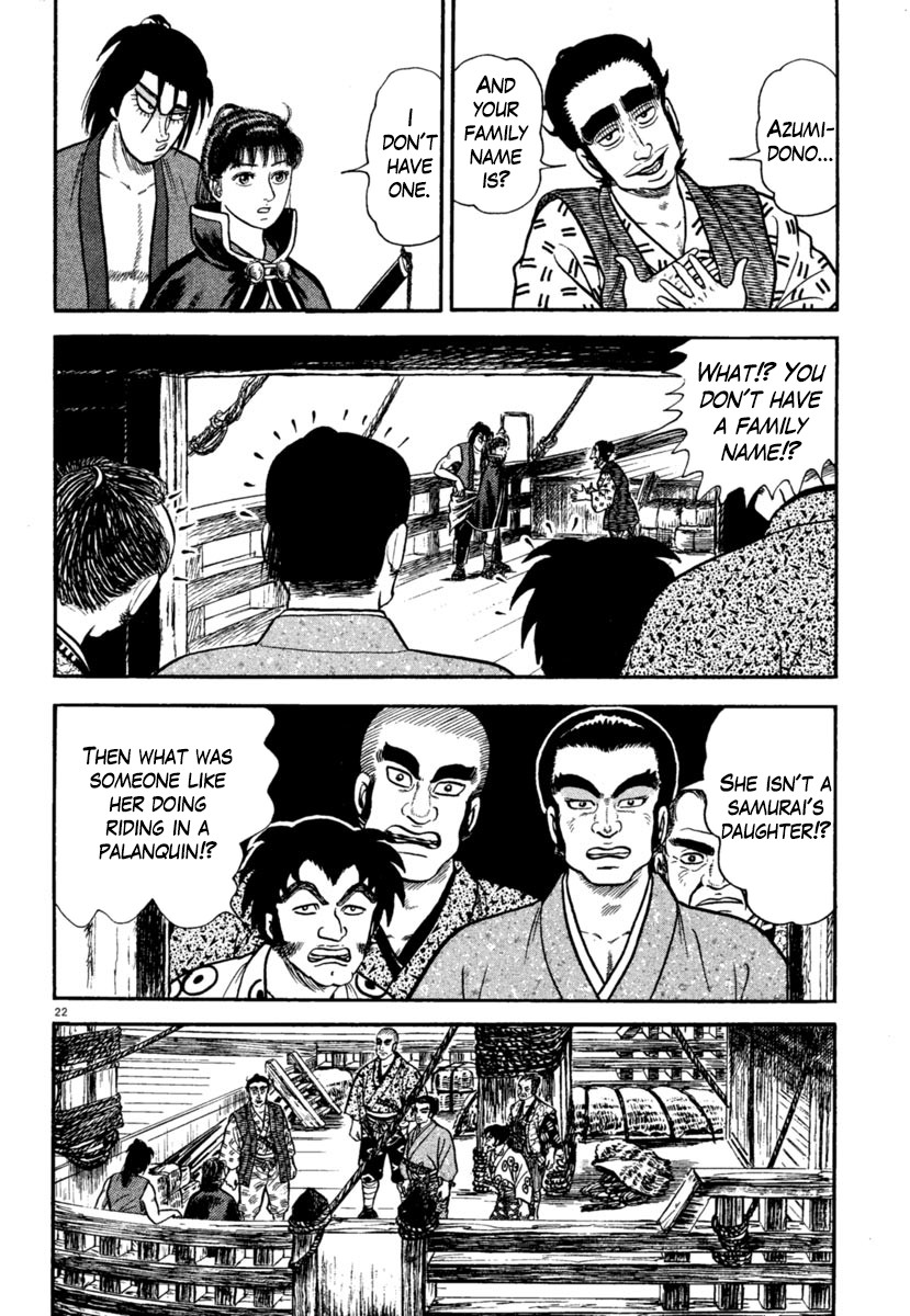 Azumi Chapter 246 page 22 - Chapter 246: The Revolt Trigger