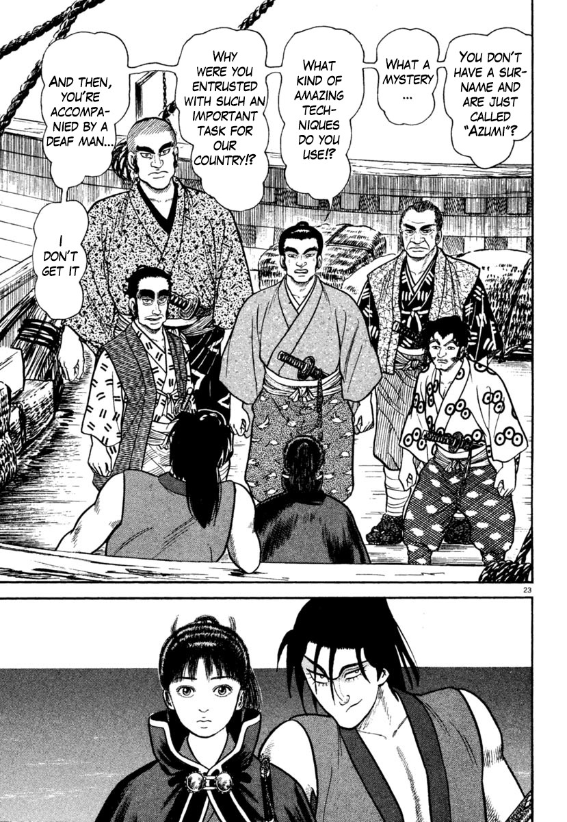 Azumi Chapter 246 page 23 - Chapter 246: The Revolt Trigger