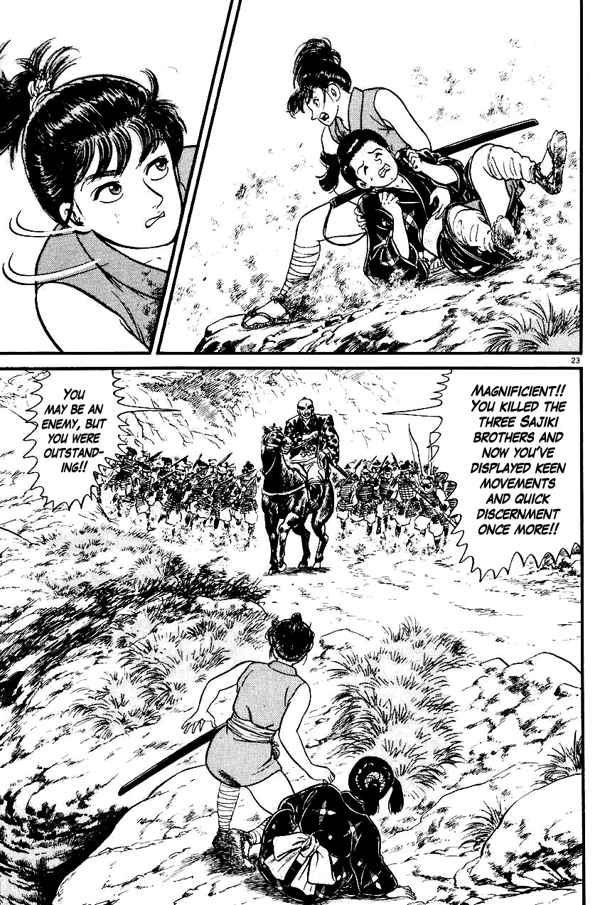Azumi Chapter 25 page 23 - Chapter 25: Kanbee's Counterattack