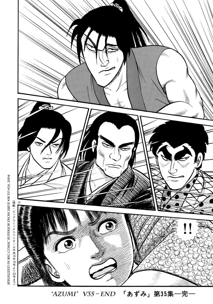 Azumi Chapter 255 page 28 - Chapter 255: Dancing