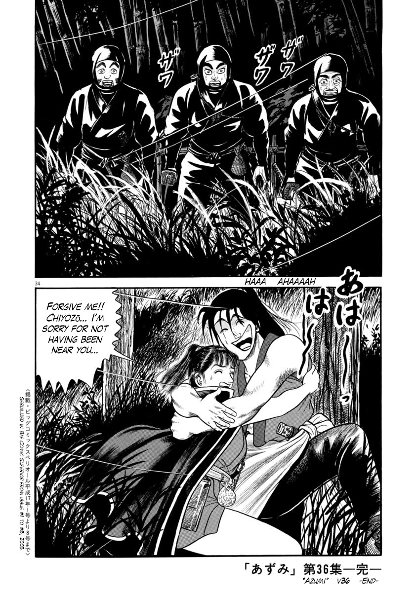 Azumi Chapter 262 page 33 - Chapter 262: Secret Murder