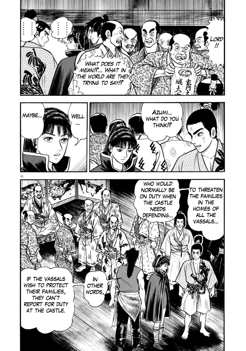 Azumi Chapter 276 page 16 - Chapter 276: A Desperate Defense