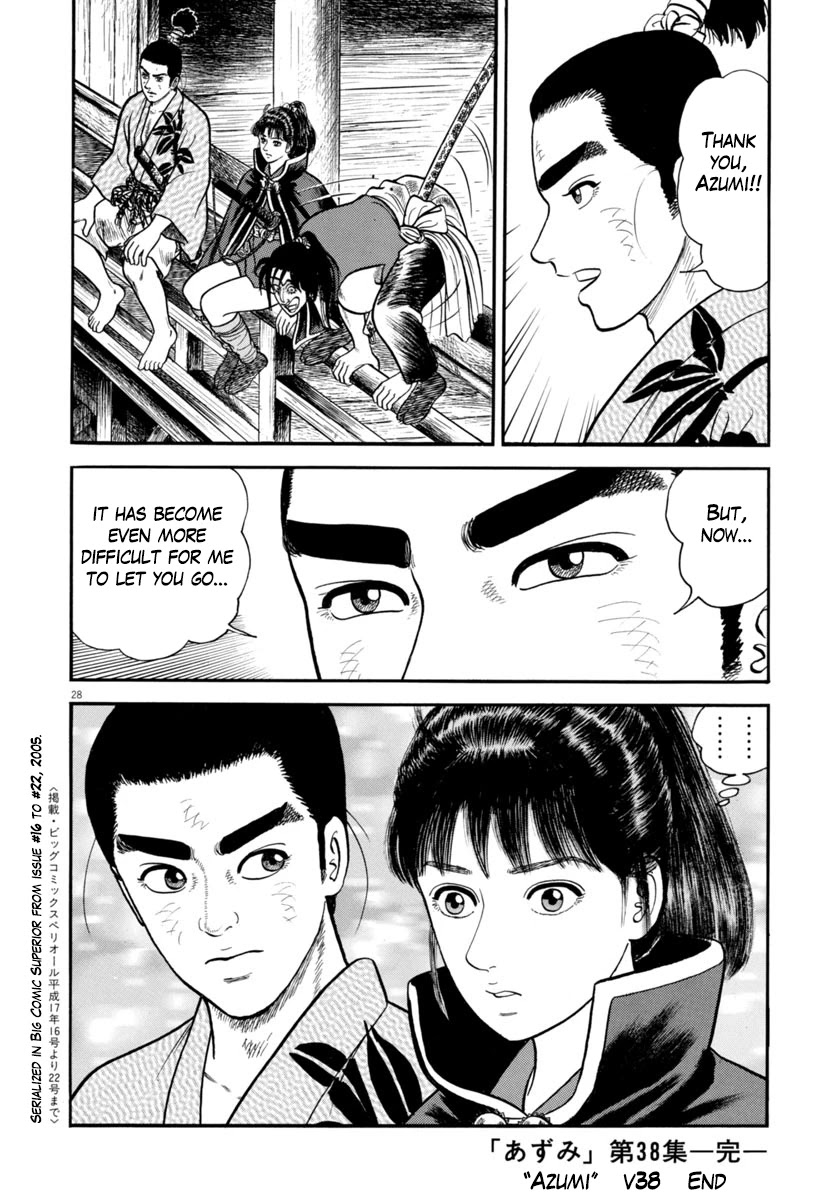 Azumi Chapter 276 page 28 - Chapter 276: A Desperate Defense