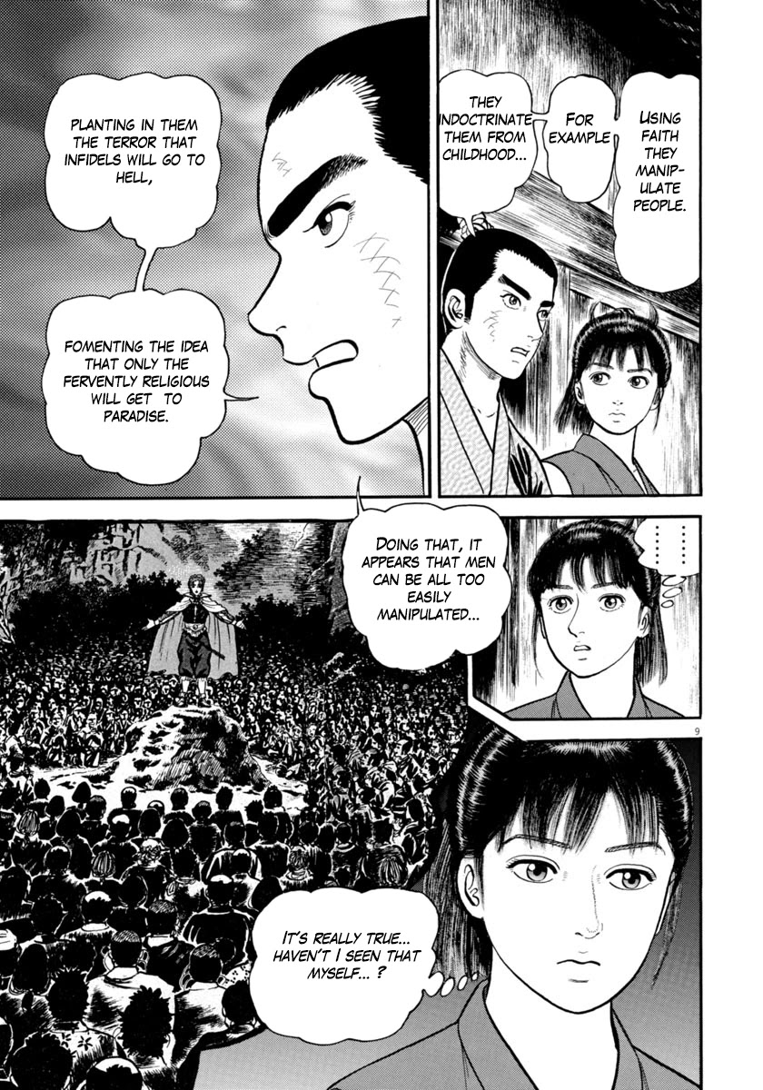 Azumi Chapter 281 page 9 - Chapter 281: Wicked Creed