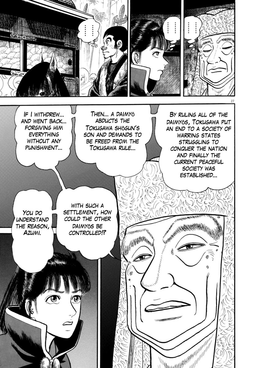 Azumi Chapter 287 page 27 - Chapter 287: Tough Negotiations
