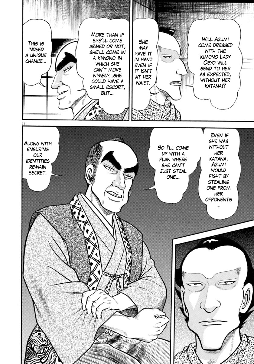 Azumi Chapter 292 page 14 - Chapter 292: Evil Design