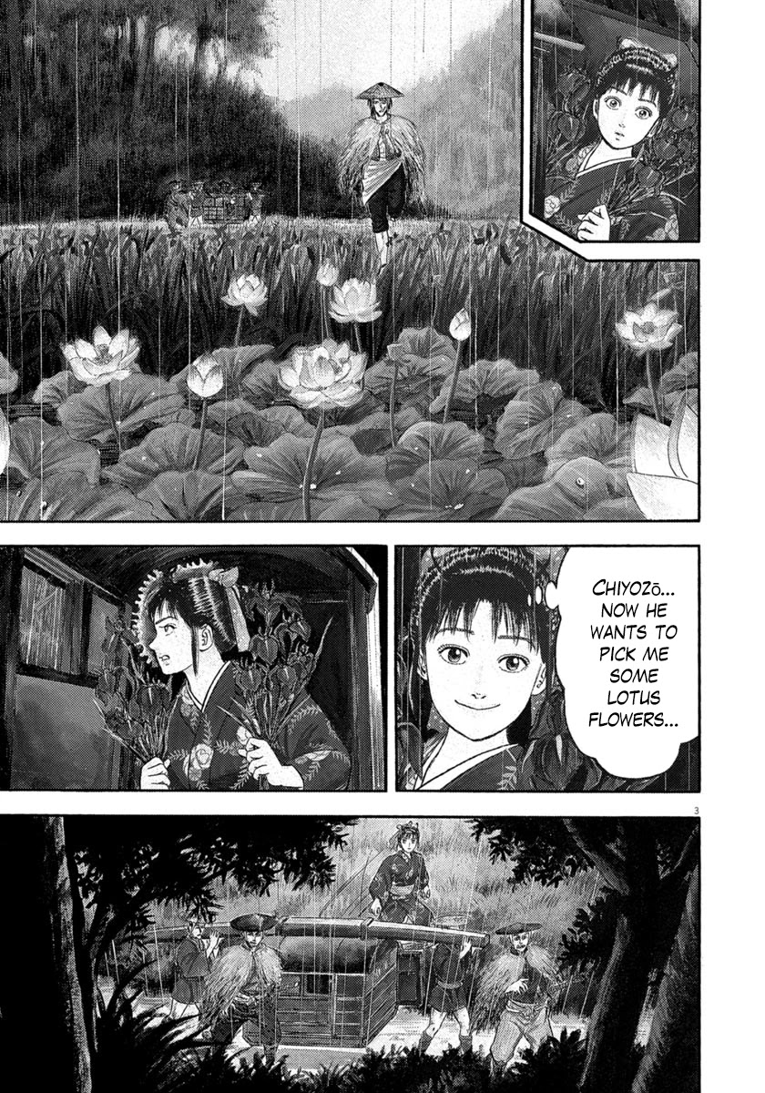 Azumi Chapter 293 page 3 - Chapter 293: Light, Sad Rain