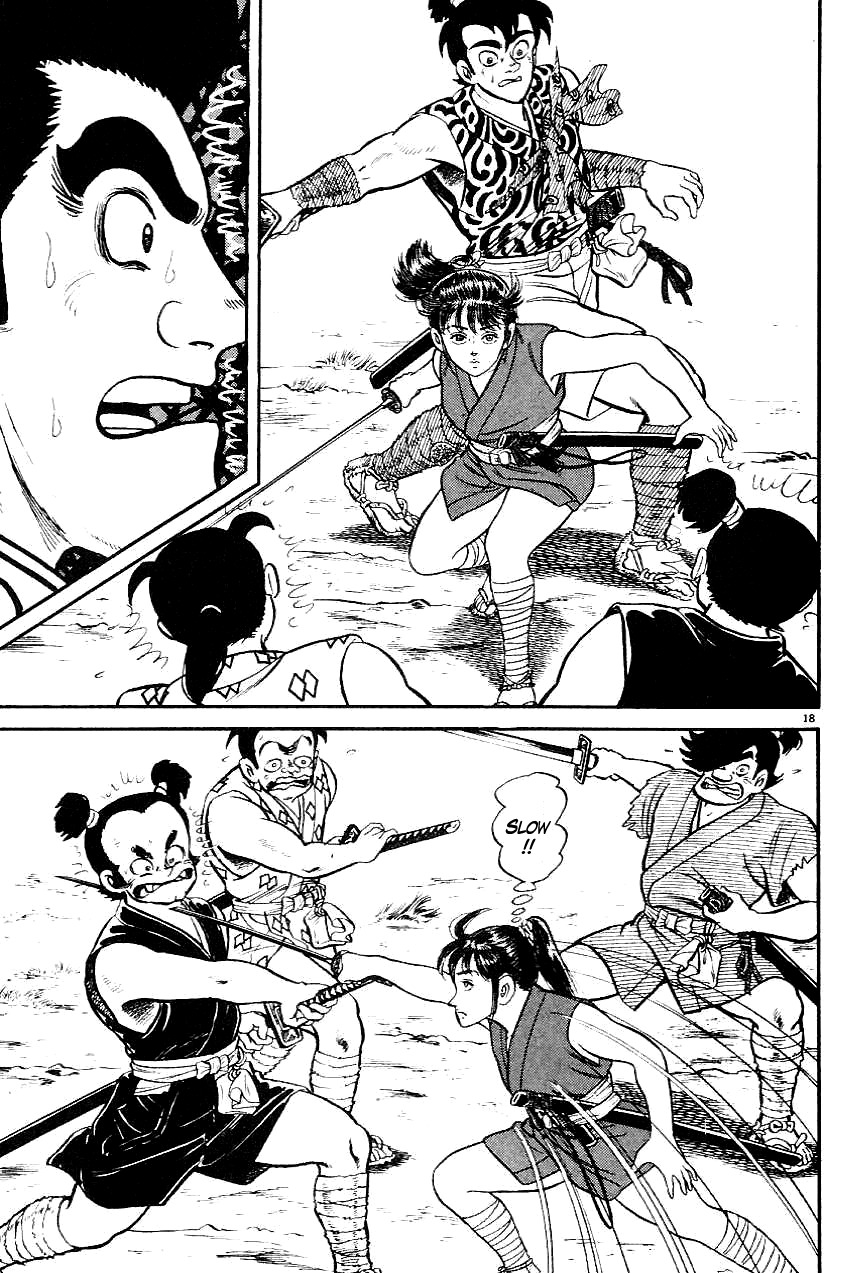 Azumi Chapter 3 page 18 - Chapter 3: Shimotani Village Annihilation