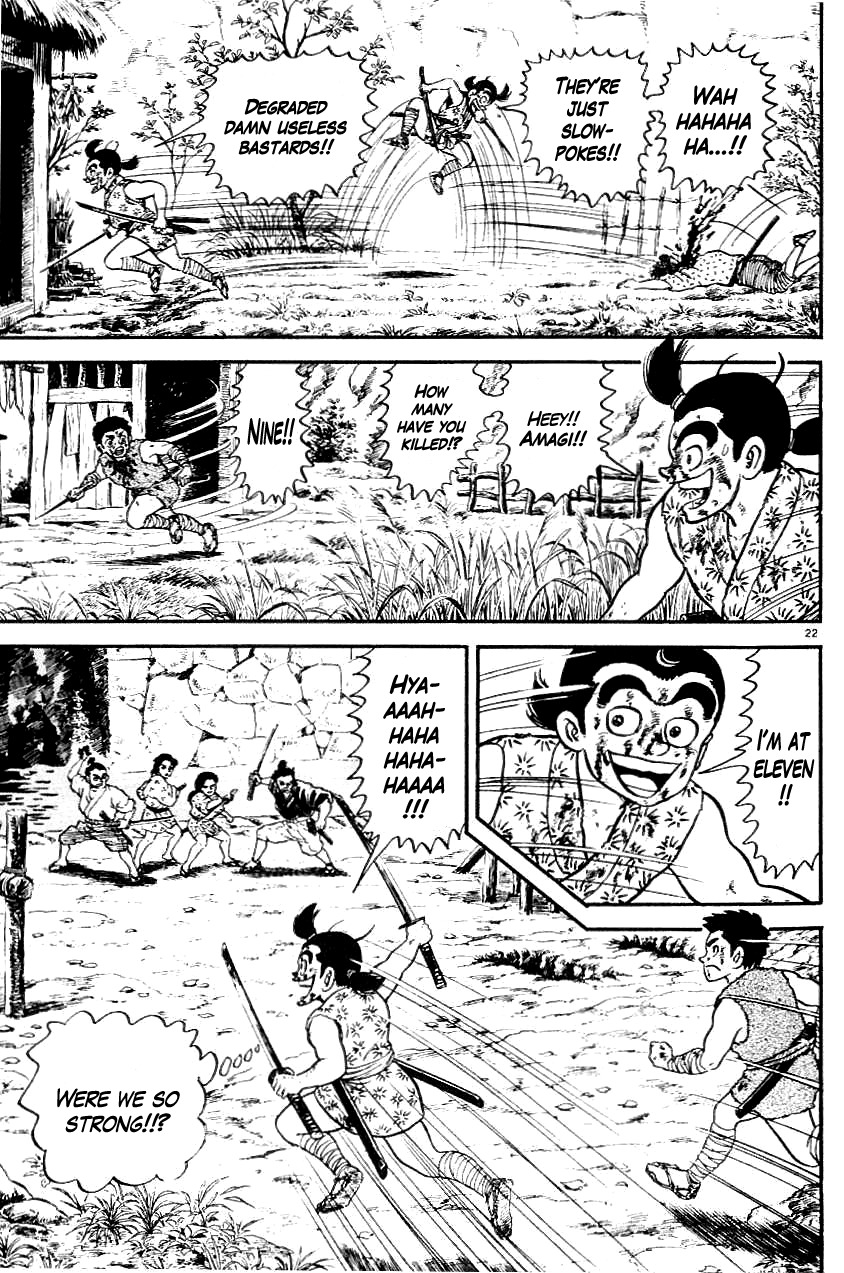 Azumi Chapter 3 page 22 - Chapter 3: Shimotani Village Annihilation