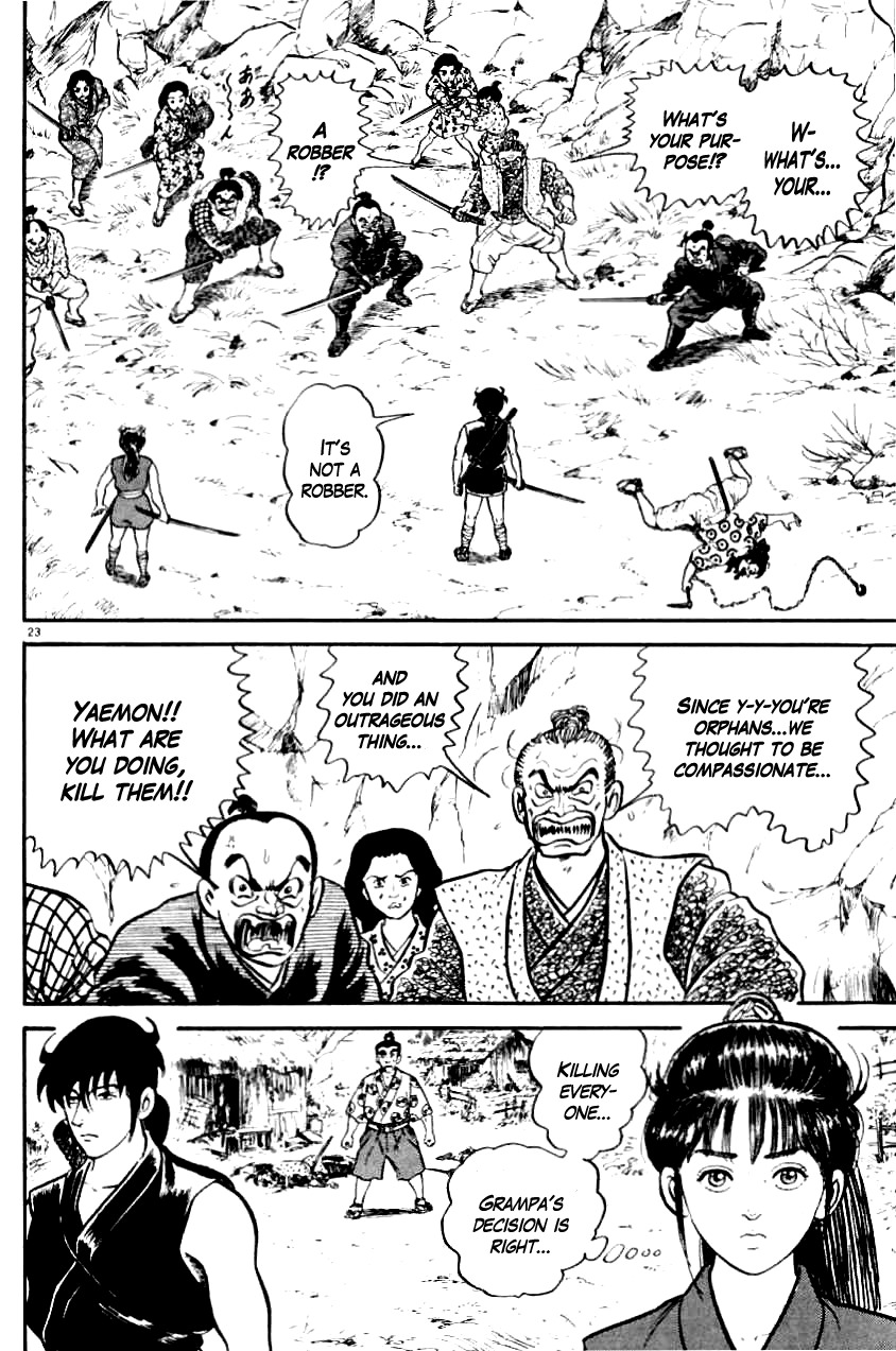 Azumi Chapter 3 page 23 - Chapter 3: Shimotani Village Annihilation