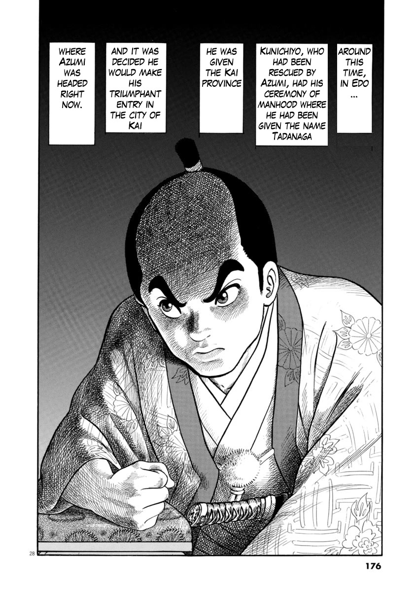 Azumi Chapter 317 page 28 - Chapter 317: Repentance