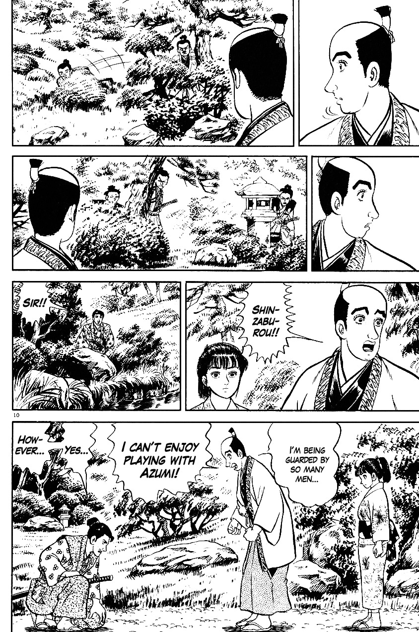 Azumi Chapter 32 page 10 - Chapter 32: Compicated Feelings