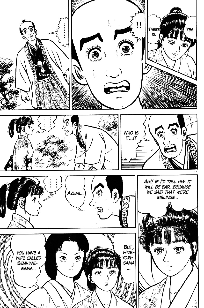 Azumi Chapter 32 page 15 - Chapter 32: Compicated Feelings