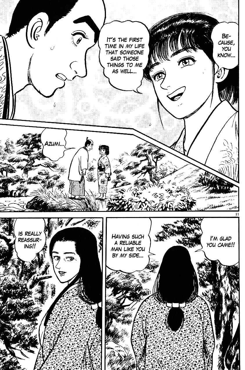 Azumi Chapter 32 page 21 - Chapter 32: Compicated Feelings