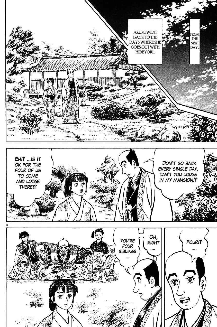 Azumi Chapter 32 page 8 - Chapter 32: Compicated Feelings